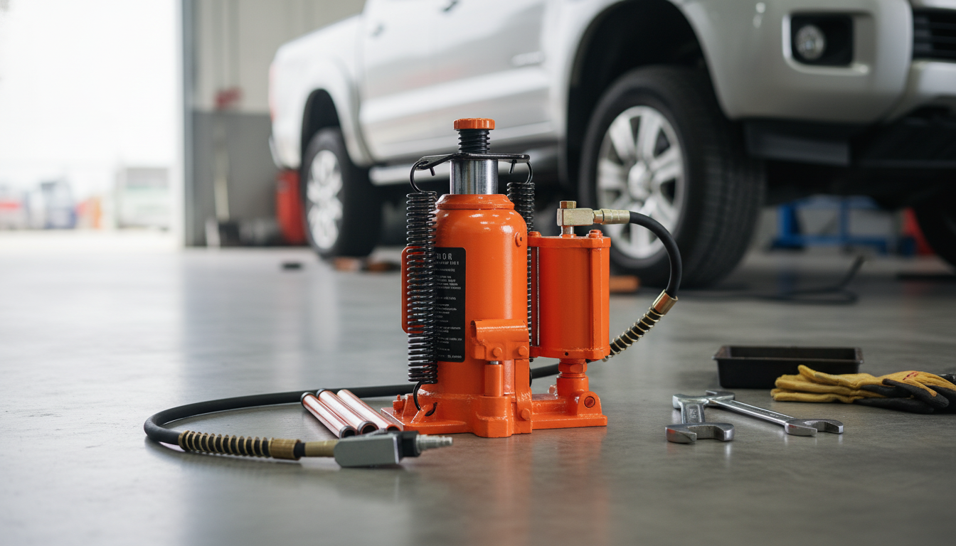 20-Ton Air Hydraulic Bottle Jack: Specs, Safety, Setup