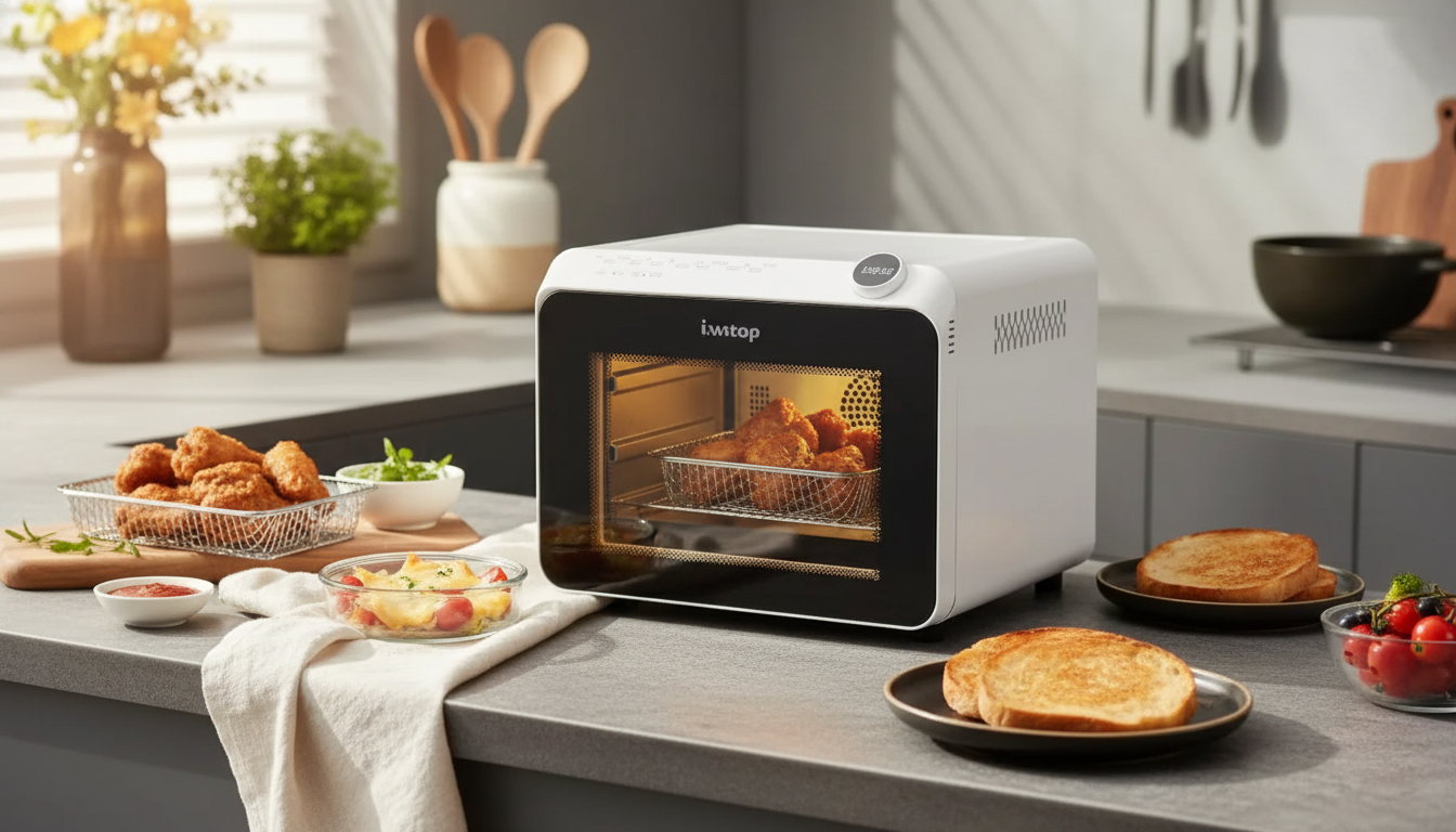 25L Digital Air Fryer Toaster Oven for Fast Crisp Meals