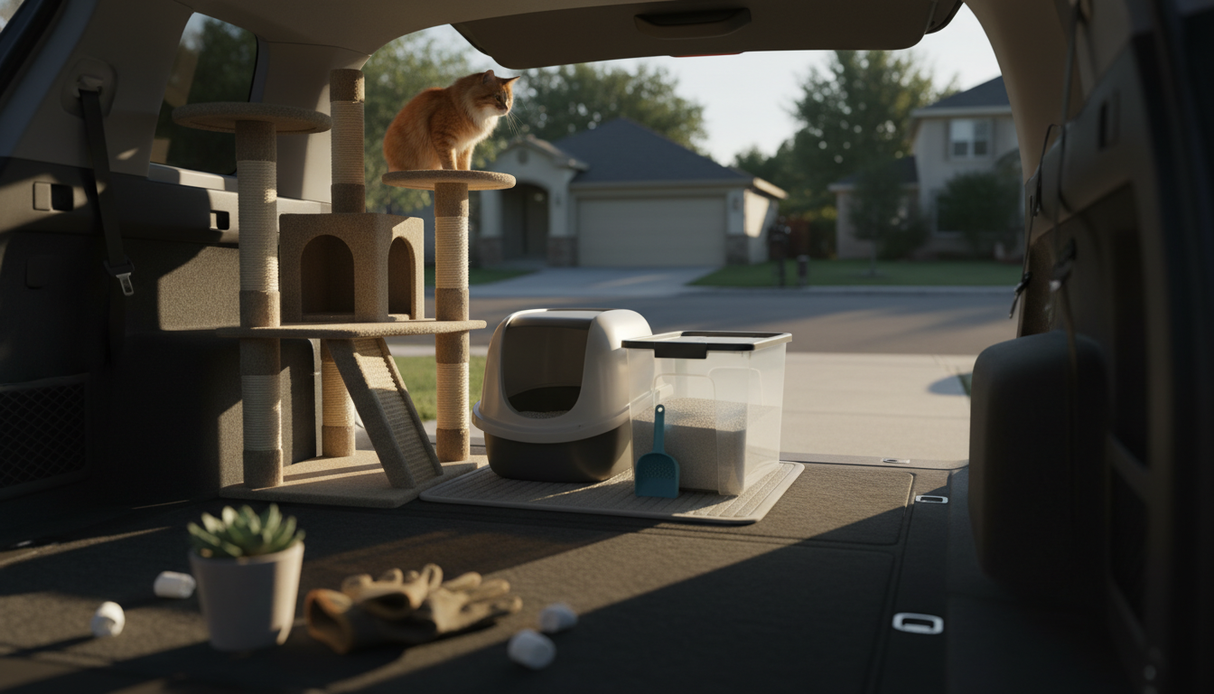 Litter Box Next to Cat Tree: When It Works & Tips