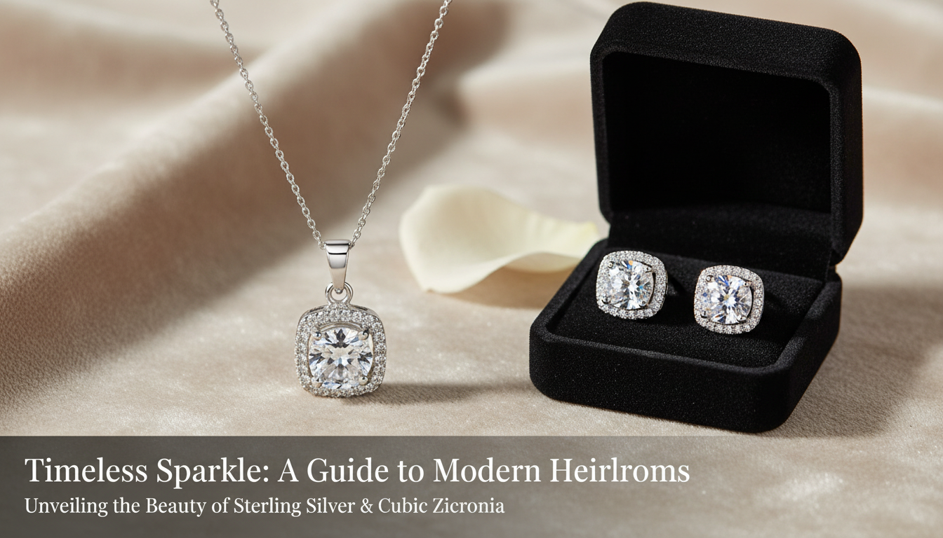 18K White Gold Moissanite Pendant: Daily Shine