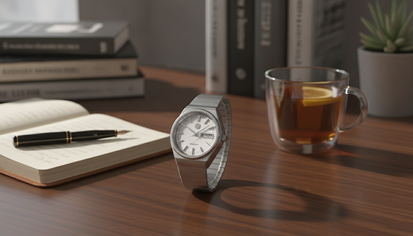 37mm Automatic Dress Watch: Sapphire Crystal & Day‑Date