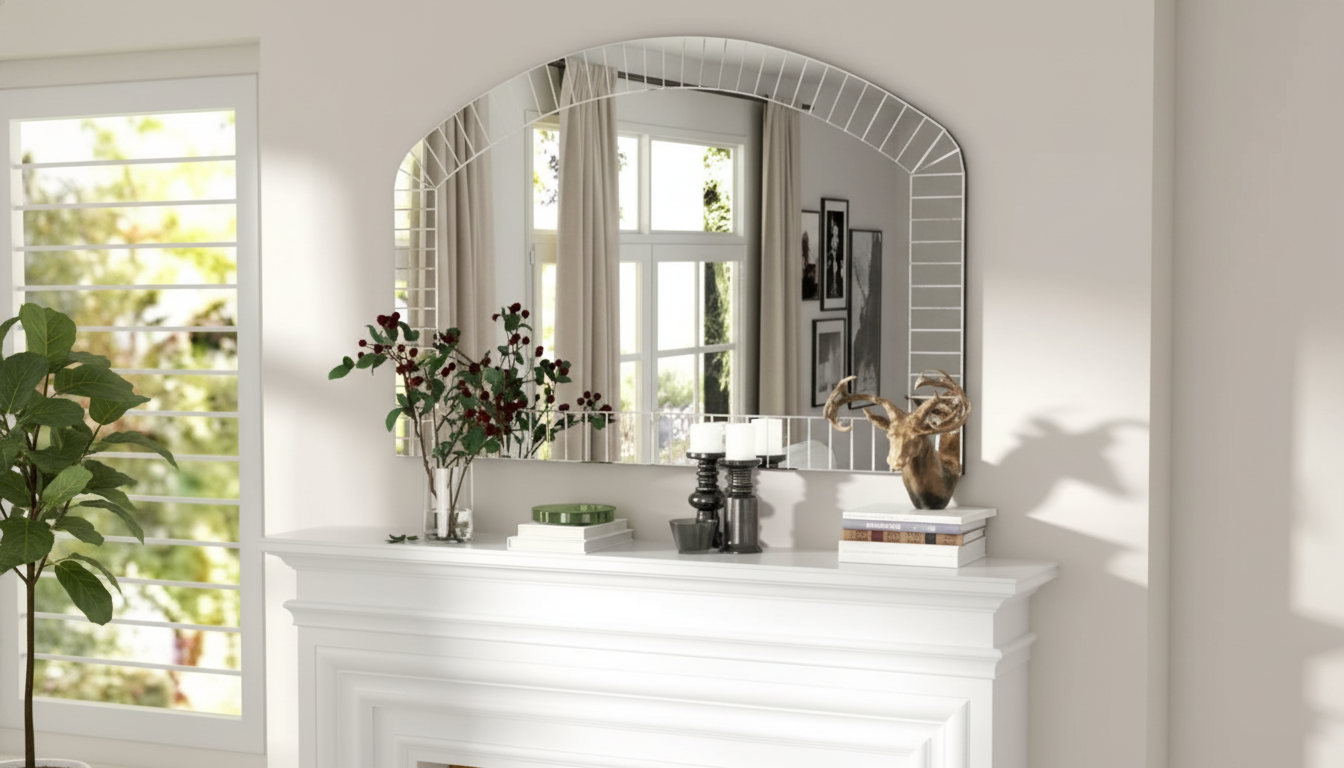 40x28 Arched Wall Mirror: Placement, Size & Safety Tips