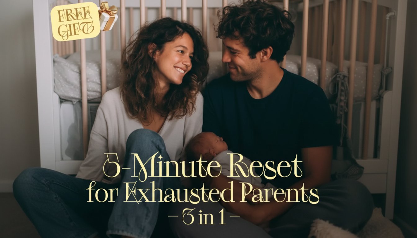 5-Minute Audio Reset for Exhausted Parents (3-in-1)
