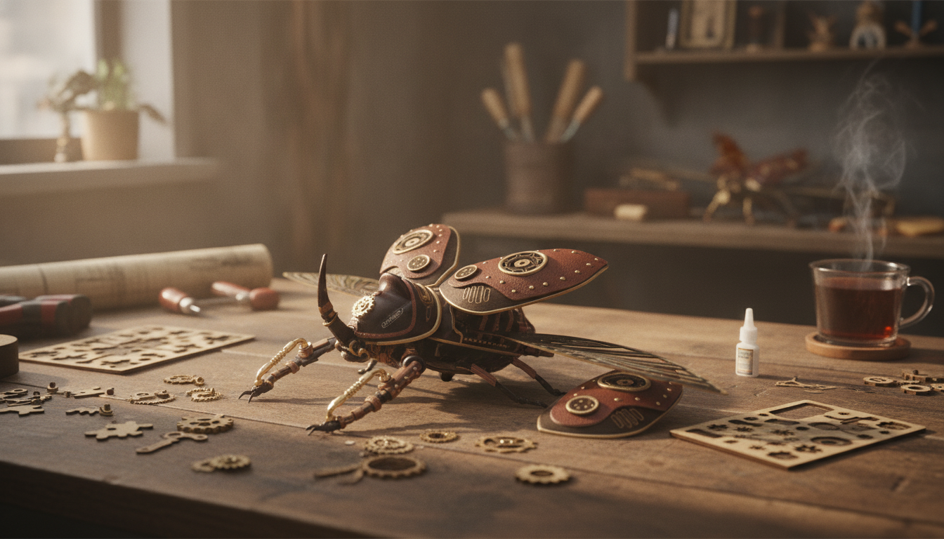 Golden Coin Turtle 3D Puzzle: Build & Display Decor