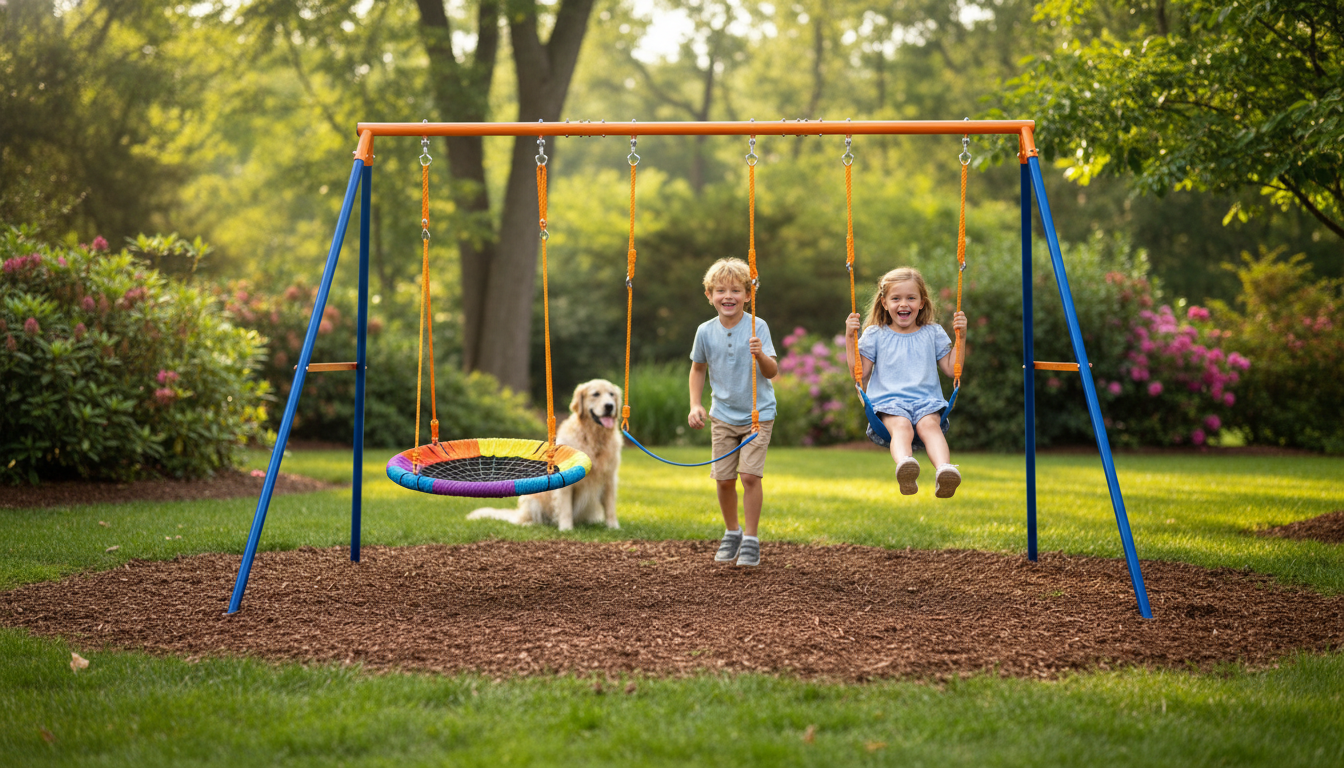 What “Sturdy” Means in Heavy-Duty Kids Swing Sets